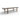 Convivio TCV300 Dining Table - Heat-Treated Stained Ash/Michelangelo Marble