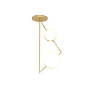 triangle Variations C02 Ceiling Lamp - Brass