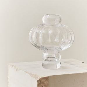 Balloon 02 Glass Vase - Clear