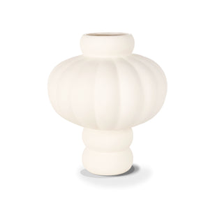 Balloon 03 Ceramic Vase - Raw White
