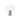 Bellhop Glass T Table Lamp - Bright Aluminium