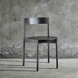 Brugola Dining Chair - Matte Burnished Iron
