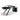 Cavour CM 2690 Desk - Black Oak/Smoky Glass