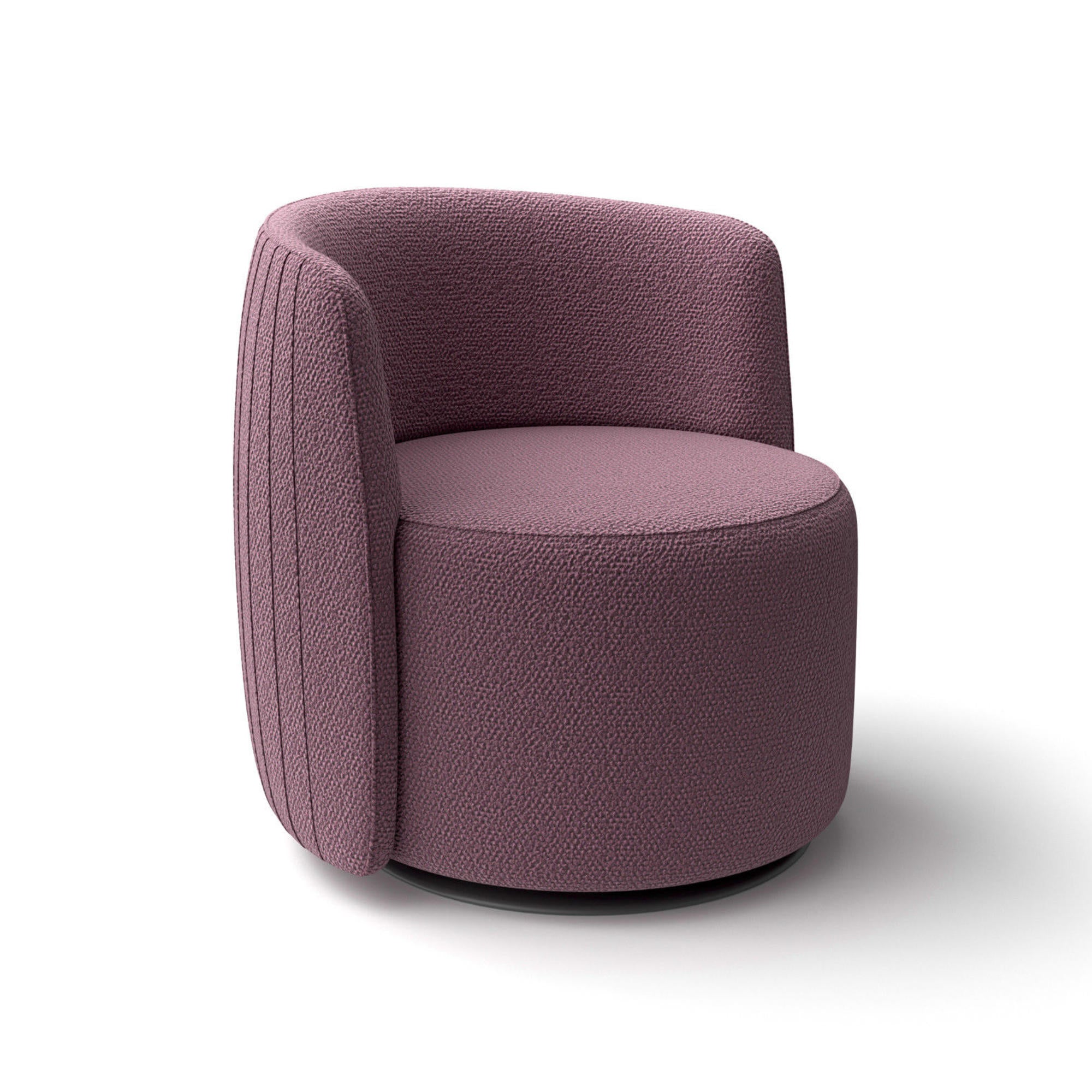Ditre Italia - Chloe Luxury CHLOP1NL0 Swivel Armchair - Fabric P ...