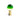 Dipping Light Portable Table Lamp - Brushed Brass/Green