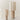 Eight Over Eight Large Table Lamp - Travertine Marble/Jute White