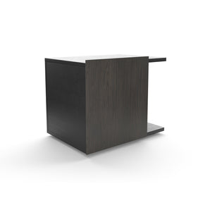 Eric CM3S Bedside Table - Grey Wood LE12