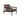Jack 35104 Lounge Chair - Mahogany Dark Brown/Leather (Terra Nubuck)