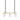Long Lord Model 3 Pendant Lamp - Brass/Opal Glass/Black Leather