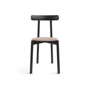 Bice SD 80 Dining Chair - Black Ash/Fabric A (Salo 53)