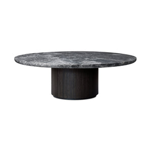 Moon 10014373 Coffee Table - Brown/Black/Grey Emperador Marble