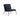 Muno LN18 Armchair - Warm Black/Fabric 4 (Ecriture 0780)