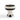 Mushroom Vase - Black