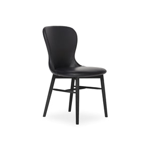 Myko Dining Chair - Leather Elmosoft (Black 99999)