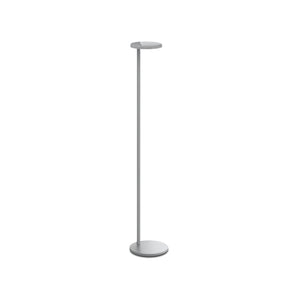 Oblique USB-C Floor Lamp - Gloss Grey