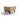 Sussex SSX141.17 Bedside Table - Black/Super-Matt Oak