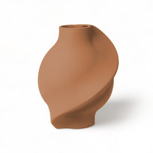 Pirout 02 Vase - Sanded Ocker