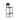 Plan 3432 109 Barstool - Black Steel/Black Ash