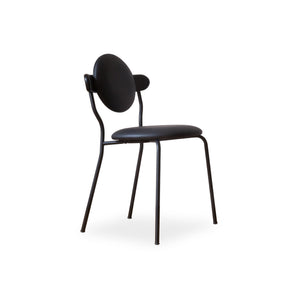 Planet Dining Chair - Leather (Faux Black)