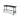 Ponti 12023 Desk - Chocolate Ash