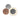 Puck Wall Art 5491 Wall Lamp - Brown M1/Black Grey