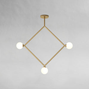 Rhombus P05 Pendant Lamp - Brass