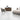 Round SRO2 Chest Of Drawer - Hide (Graphite) /Peltrox Steel