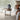Round SR01 Bedside Table - Hide (White C10)/Peltrox Lacquer