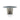 Sentei JTV3L Dining Table - Silk Grey (LE10)/Crackle Glass (VE12)