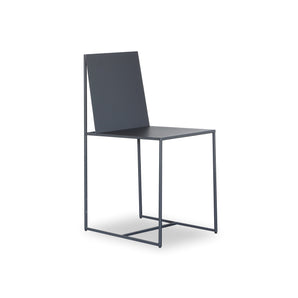 Slim Sissi 658-OUT-GM Dining Chair - Gunmetal