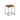 Slim Up 616-R Low Side Table - Copper Black/Artistic Rusty