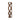 Stairs 10131 Bookcase - Varnished Teak Brown