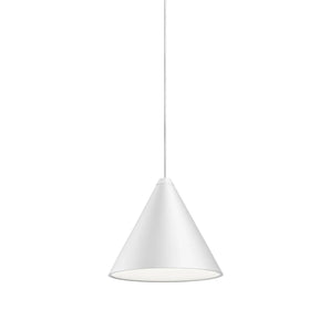 String Light Cone 12 MT Touch Dimmer Pendant Lamp - White