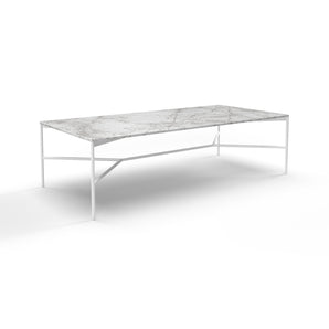 Chill-Out 142 Coffee Table - White T02/White Carrara
