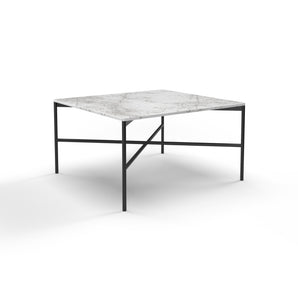 Chill-Out 72 Coffee Table - Grey T03/White Carrara