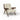 Lina 0LNAPL078 Armchair - Walnut Stained T134/Fabric T (Timon 01)