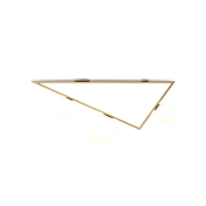 Triangle C02 Ceiling Lamp - Brass