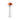 Wire 40 Floor Lamp - Chrome/Orange
