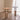 Zanco ZAN-45 Side Table - Travertine Marble/Light Oak