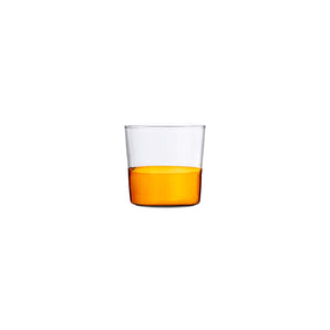 Light Water Glass - Amber/Clear