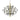 2097/50 Frosted Bulbs Pendant Lamp - Brass