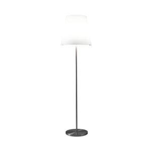3247 Medium Floor Lamp - Nickel/White