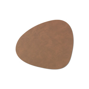 Curve Large Table Mat - Nupo Brown