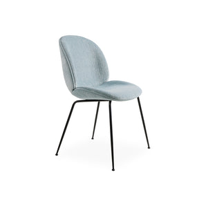 Beetle 10249 Dining Chair - Black Chrome / Fabric B (Mumble 10)
