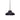Bolero Small Pendant lamp - Black/Brass