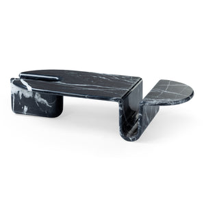 Bonnie & Clyde 160 Coffee Table - Nero Marquina
