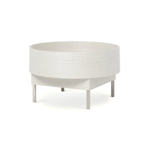 Bowl Large 60 Side Table - White Stained Ash