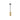 Disc and Sphere P10 Vertical 1 Disc Metal Tube Pill Box 27 Pendant Lamp - Black/Brass