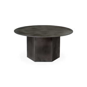 Epic  10074998 Round Coffee Table - Misty Gray