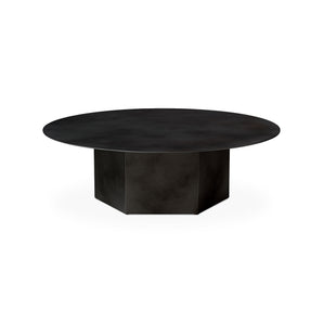 Epic 10075003 Round Coffee Table - Midnight Black